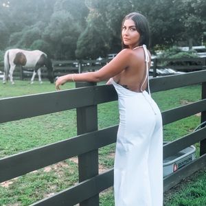 Free People Denim Jumpsuit